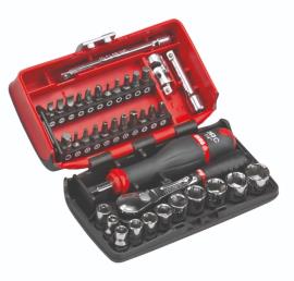 "Ključevi nasadni 5,5-14 mm prihvat 1/4"" + bitsevi 38/1 u plastičnoj kutiji 609 1/4"" EB USAG"